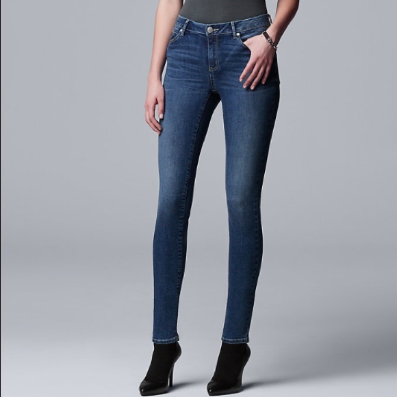 NWT Simply Vera VeraWang Jeans - Picture 1 of 5